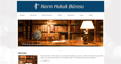 Desktop Screenshot of normhukuk.net